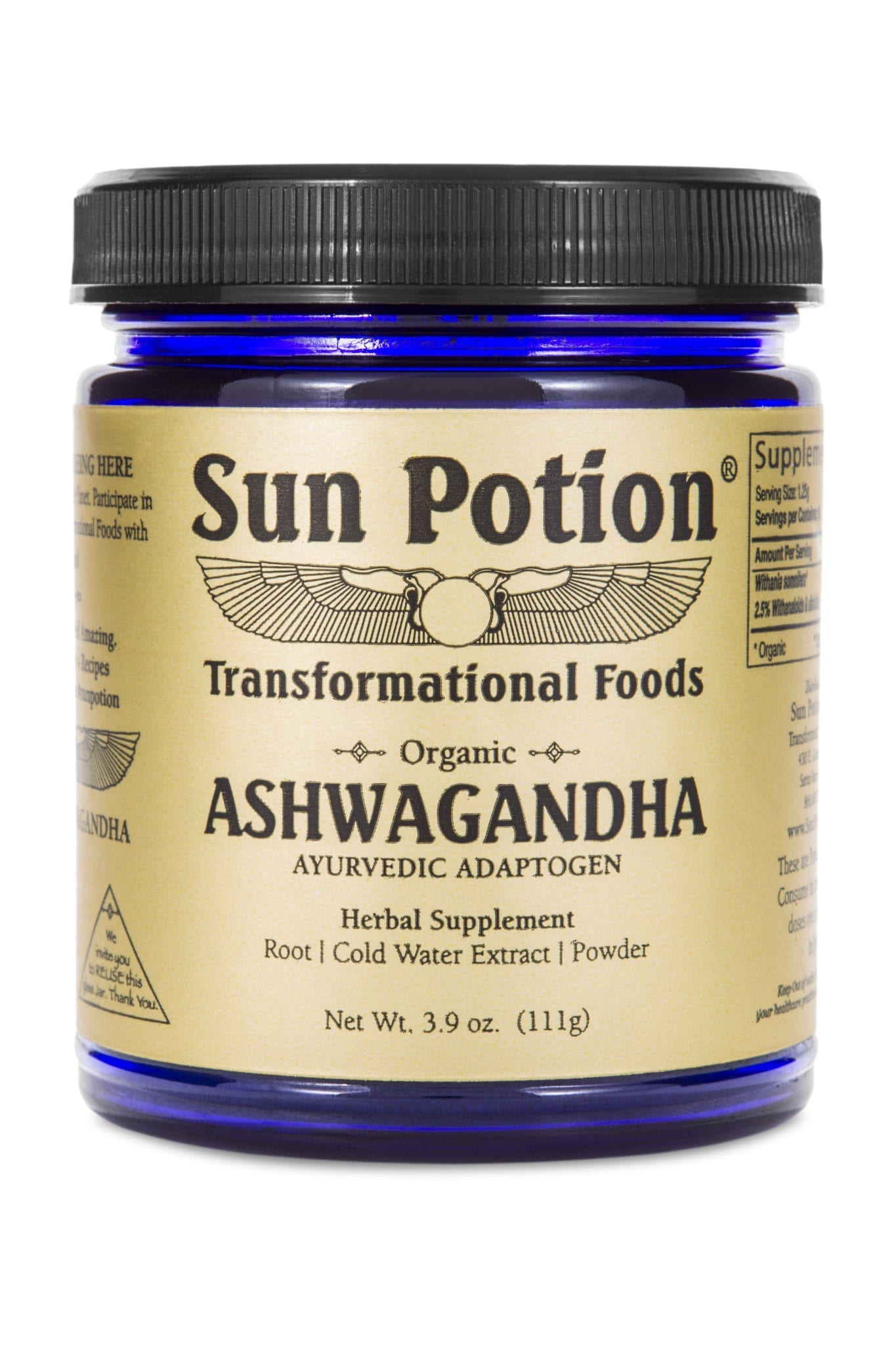 Sun Potion Ashwagandha Front View